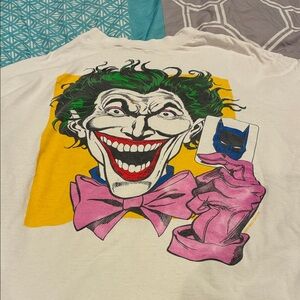 Graphic Tee with Joker Print